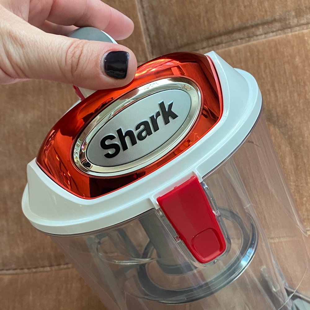 Shark Red & Clear Vacuum Dust Cup Canister - Picture 9 of 9